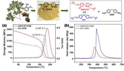 蹇錫高院士團(tuán)隊在《Nature Communications》上報道高性能生物基環(huán)氧樹脂的研究成果